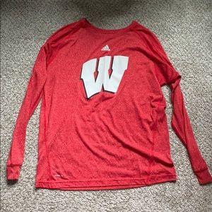 Adidas Dryfit Wisconsin Longsleeve